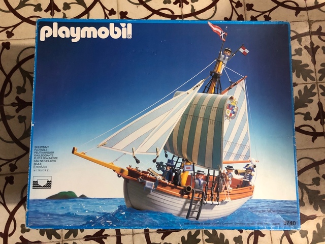 goleta inglesa playmobil