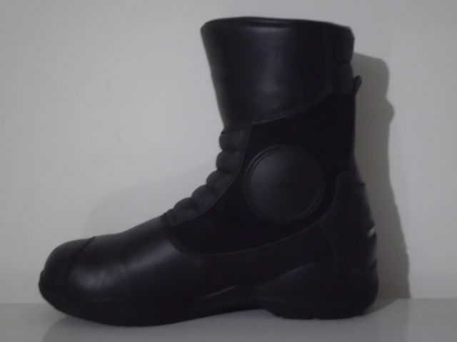 Botas moto Alpinestars Faster 2 Black White Yellow - Aldamóvil -