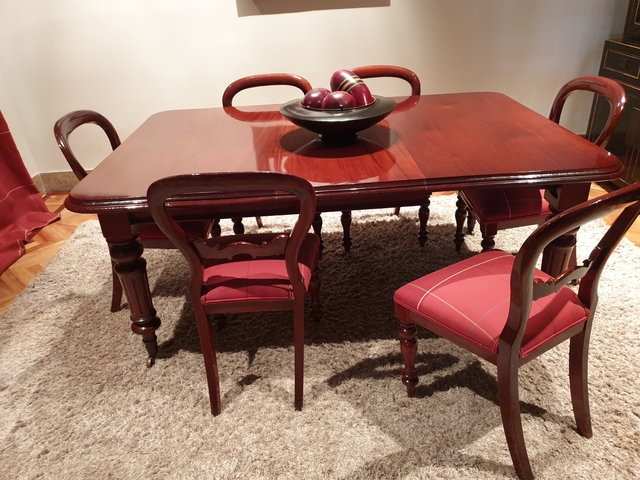 MIL ANUNCIOS.COM - Mesa victoriana de comedor extensible