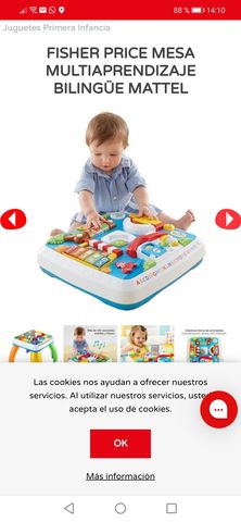 fisher price mesa multiaprendizaje bilingüe juguetes educativos mattel