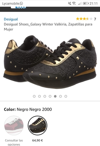 zapatillas desigual mujer