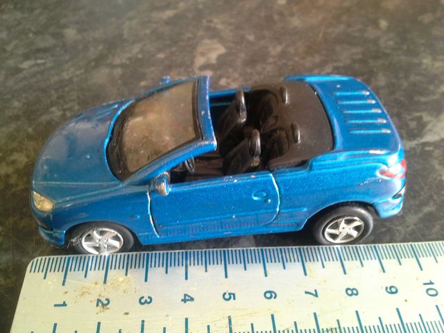 peugeot 206 juguete