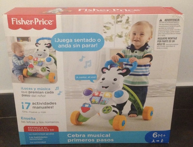 cebra musical fisher price