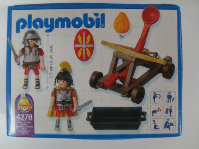 playmobil catapulta romana