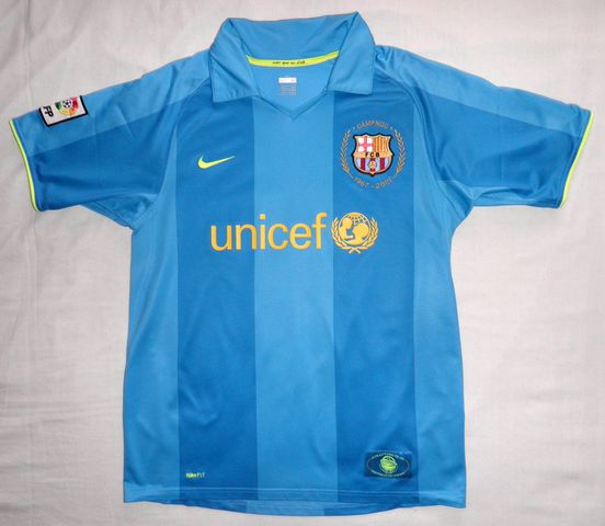 camiseta barcelona azul