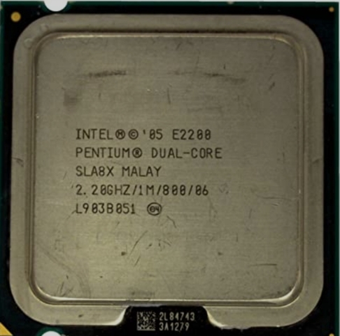 Intel pentium dual core e2200 какой сокет