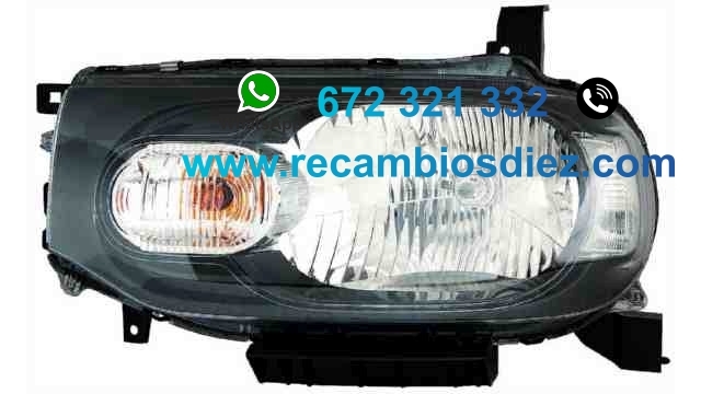 Para Toyota Avensis 97-99 nuevo conjunto de par Ajuste Faros de moldeo frontal para pintar
