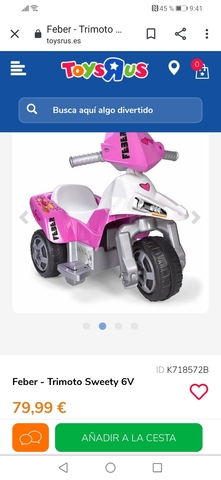 moto bateria niño toysrus