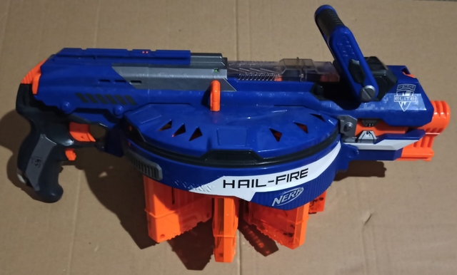 nerf half fire