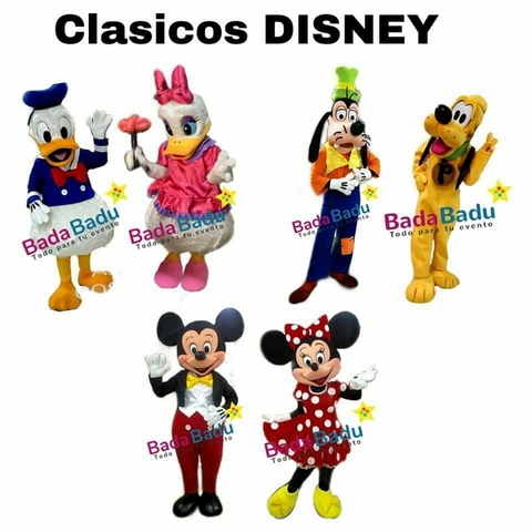 muñecos cabezones disney