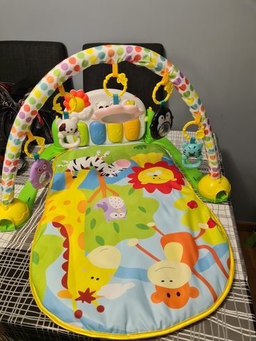 manta actividades bebe piano