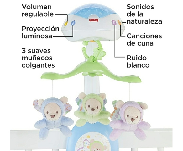 muñecos musicales para cunas