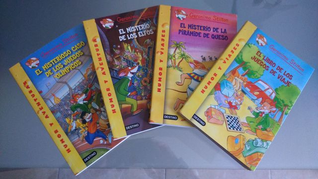 Mil Anuncios Com Pack 4 Historias De Geronimo Stilton