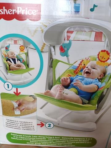 columpio hamaca 2 en 1 fisher price