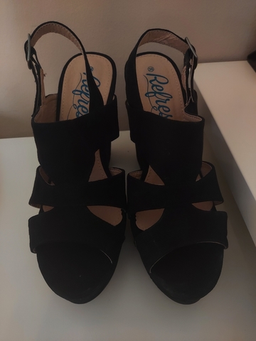 sandalias altas plataforma