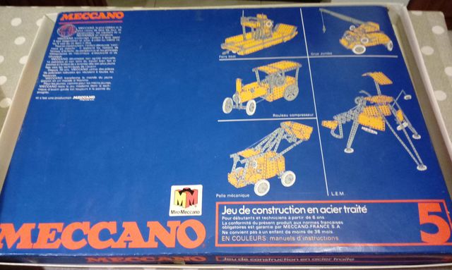 meccano 4 años