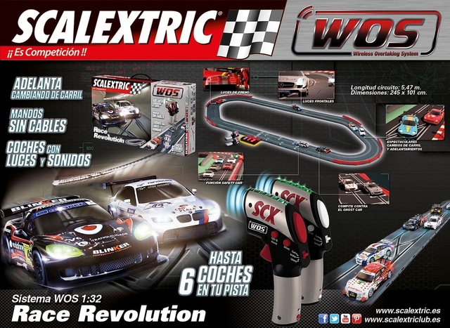 scalextric wos race revolution