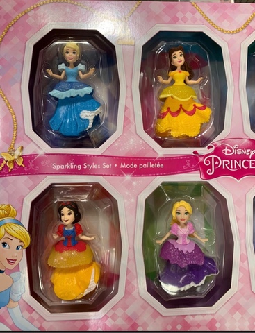 caja de muñecas princesas disney