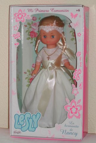 muñeca lesly comunion