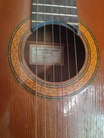 VICENTE SANCHIS 70's HAND MADE SPANISH CLASSICAL FLAMENCO GUITAR |  #466067597