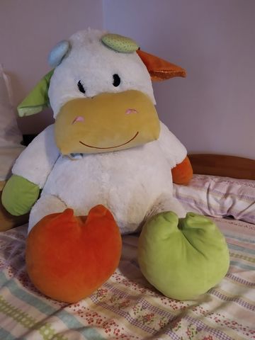 pato de peluche gigante