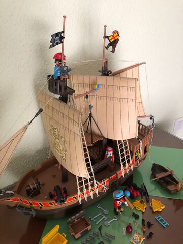 barco pirata playmobil años 90