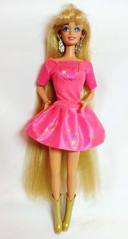 niñas vestidas de barbie
