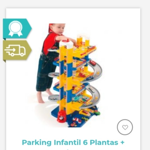 molto parking 6 plantas