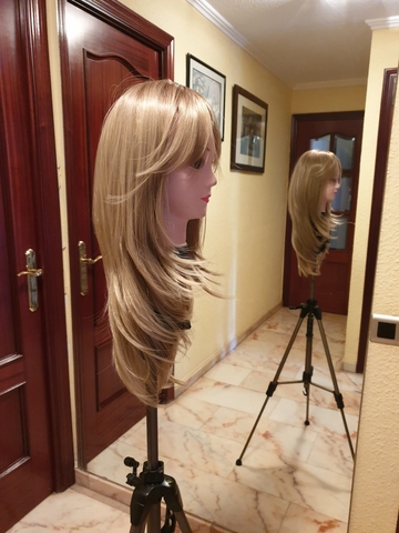 milanuncios pelucas de pelo natural