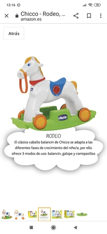 correpasillos baby rodeo chicco