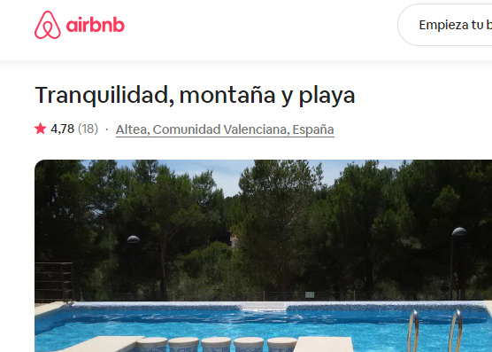 MIL ANUNCIOS.COM - Altea, Sierra. Tranquilo, desinfectado. Carrer