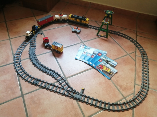 lego city tren de mercancias