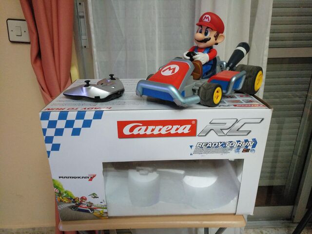 coche teledirigido mario kart 7