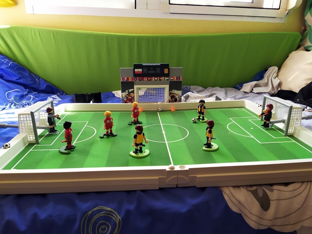 futbolin de playmobil