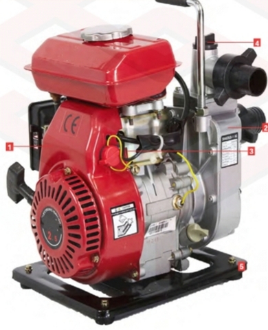 Milanuncios - Motobomba bomba agua riego 2,5cv
