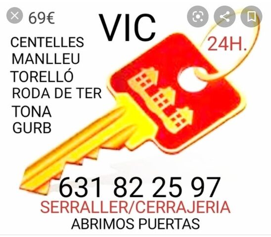 Mil Anuncios Com Vic Abrimos Puertas 69 Euros 24h