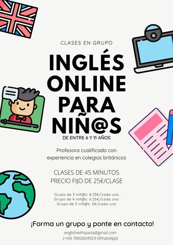 Mil Anuncios Com Ingles Online En Grupo Para Nin S