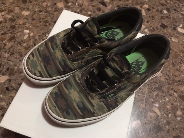 vans camuflaje