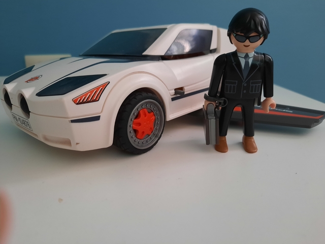 coche espia playmobil