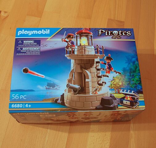 playmobil faro con soldados