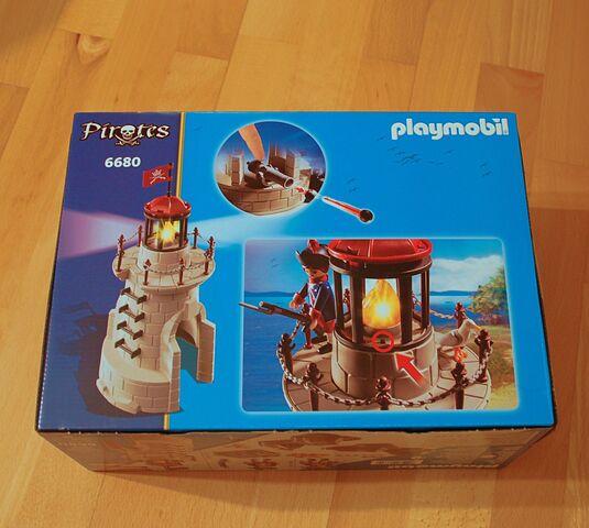 playmobil faro con soldados