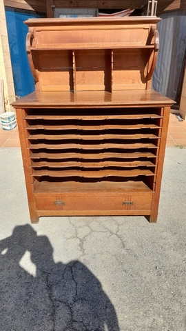 MIL ANUNCIOS.COM - Mueble planero arquitecto vintage