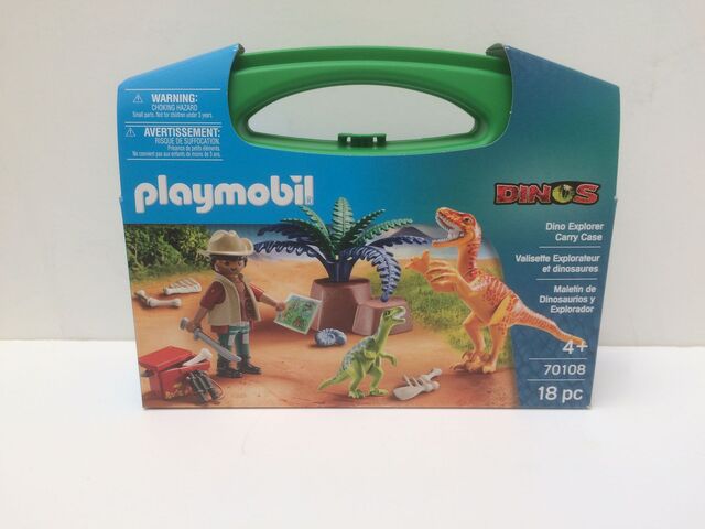 playmobil exploradores dinosaurios