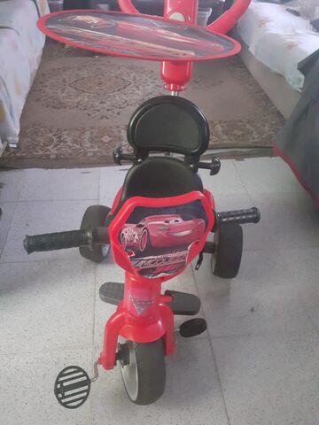 triciclo de rayo mcqueen