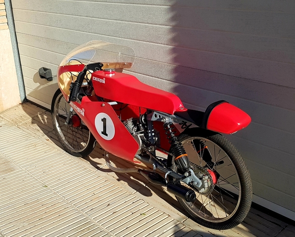 Suzuki ran 50cc