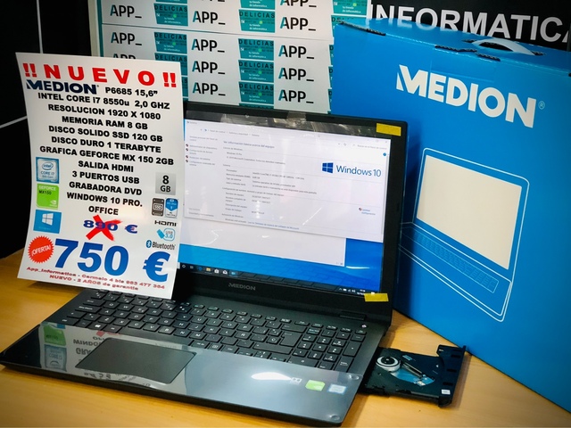 MILANUNCIOS | Portátiles app baratos, segunda mano y ofertas APP Informática Portátiles Ordenadores Discos Duros SSD