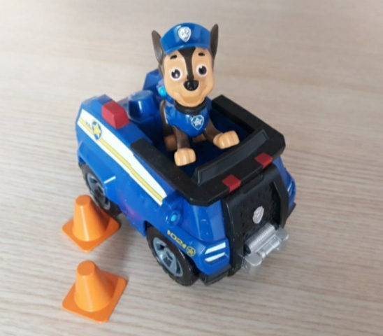 patrulla canina chase coche policía radio control