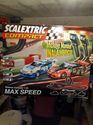 scalextric compact mandos inalambricos