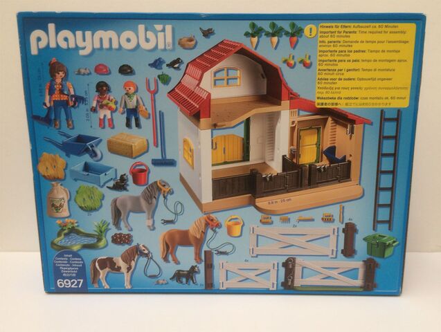 granja de ponis playmobil 6927