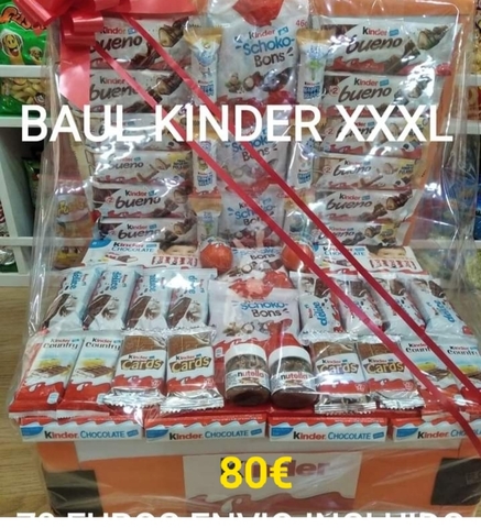 Mil Anuncios Com Baul Gigante De Chocolate Kinder